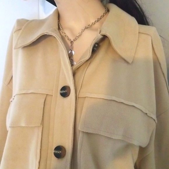 Bagatelle soft cozy shacket - Picture 3 of 16